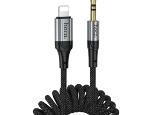 Cable AUX Jack 3,5 mm to Lightning Hoco 1,5 m UPA33A black