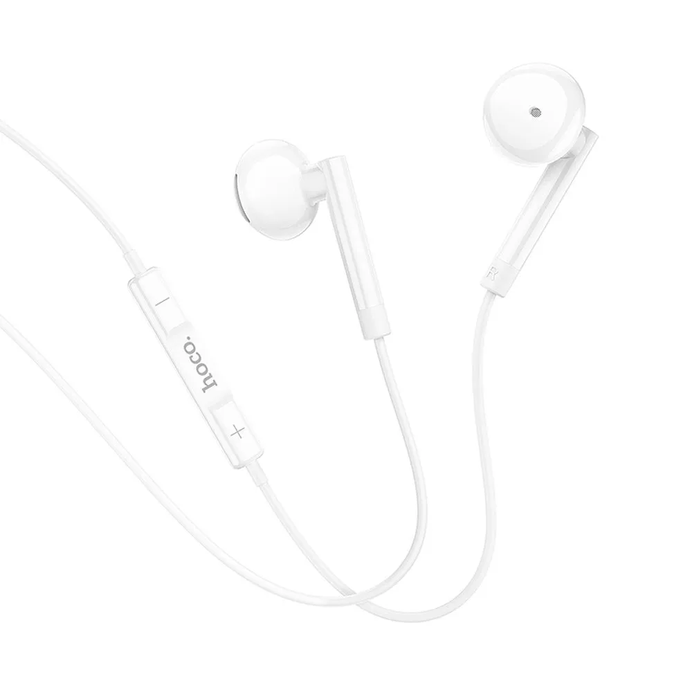 Hoco M95 vezetékes fülhallgató USB C fehér - Image 3