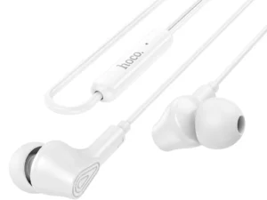 Wire earphones Jack 3,5 mm Hoco M102 white