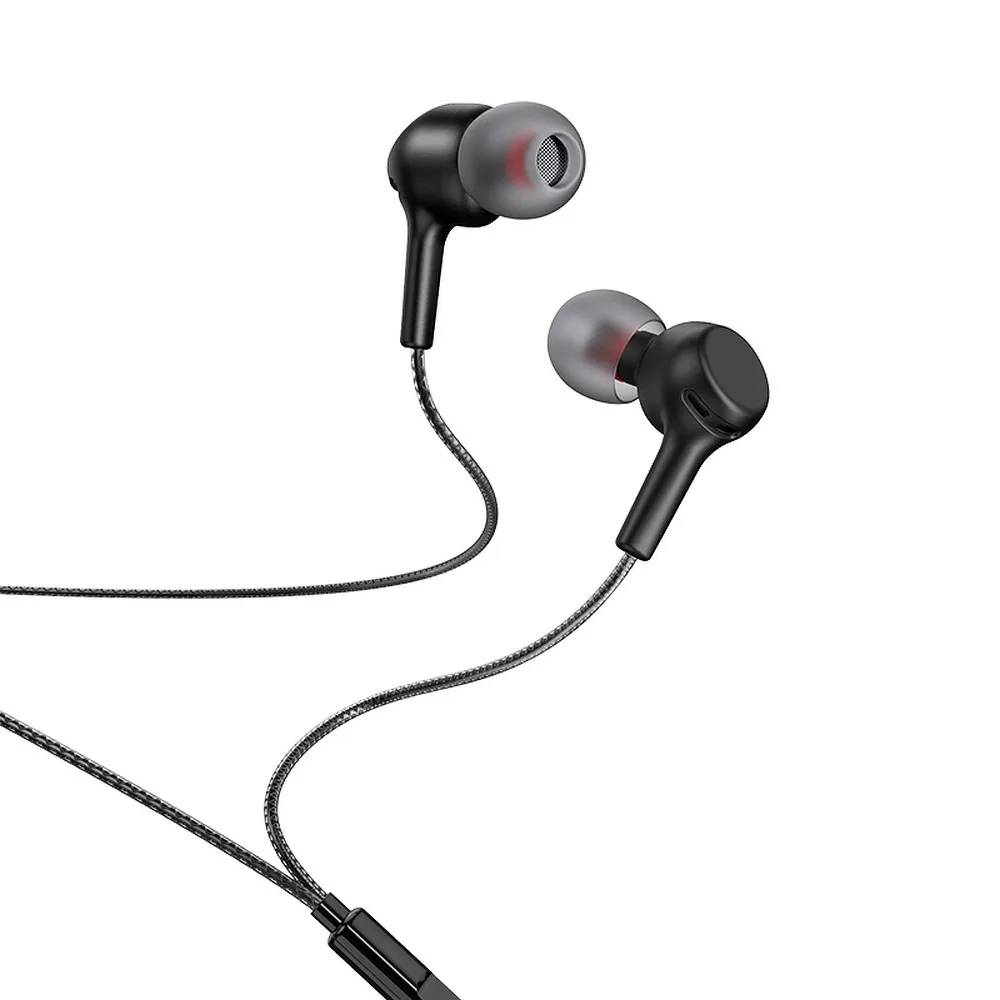 Wire earphones Jack 3,5 mm Hoco M78 black