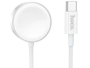 Wireless charger Hoco 2,5W USB C compatible with Apple Watch and Samsung Watch CW59 white