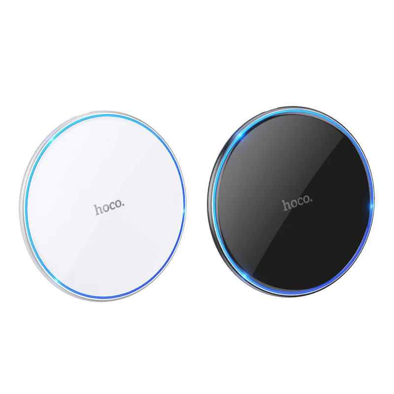 Wireless charger Hoco 2A 15W with light CW6 PRO white - Image 4