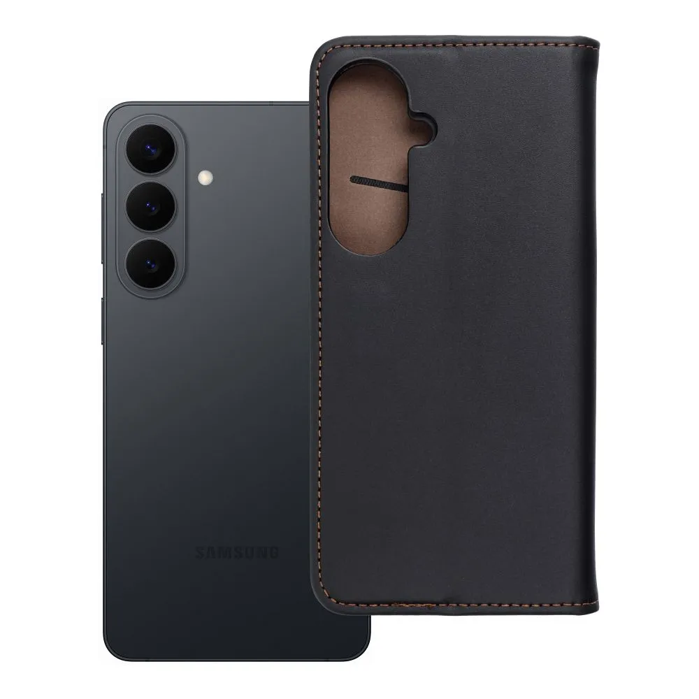 Flip case for Samsung S26 PLUS Smart Pro Book leather black