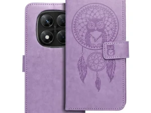 Flip case for Xiaomi Redmi NOTE 14 PRO 5G / 14 PRO PLUS 5G Mezzo Book dreamcatcher violet
