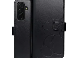 Flip case for Samsung A26 5G Mezzo Book teddy bear black