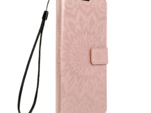 Flip case for Motorola G06 Mezzo Book mandala rose gold