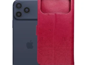 Flip case for iPhone 17 PRO MAX / 18 PRO MAX Mezzo Book cats red