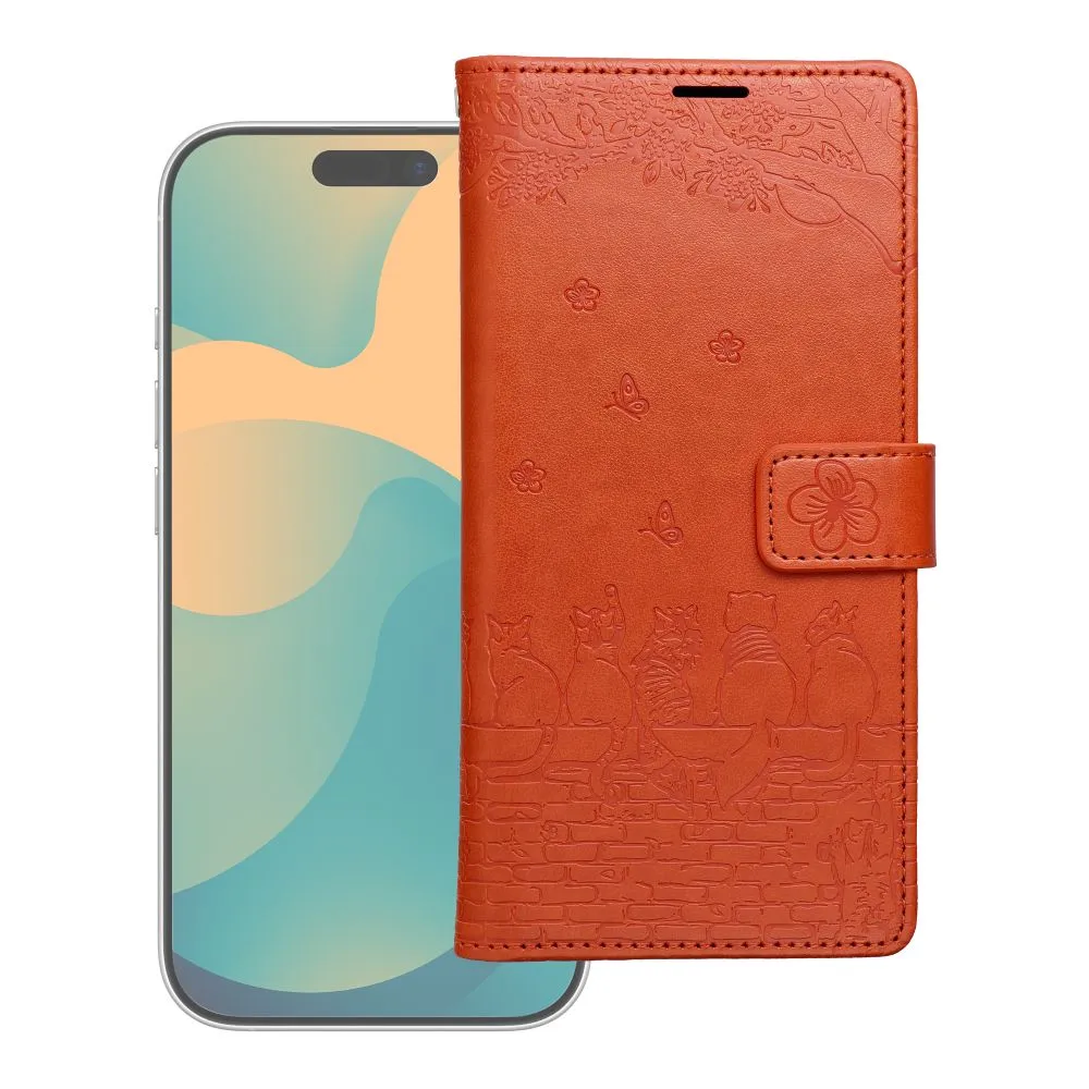 Flip case for Redmi NOTE 15 5G Mezzo Book cats brown - Image 8