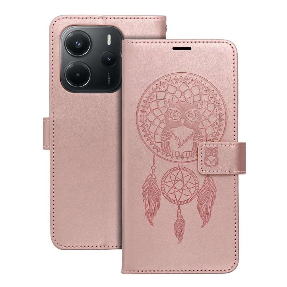 MEZZO Book case for XIAOMI Motorola G17 dreamcatcher rose gold - Image 2