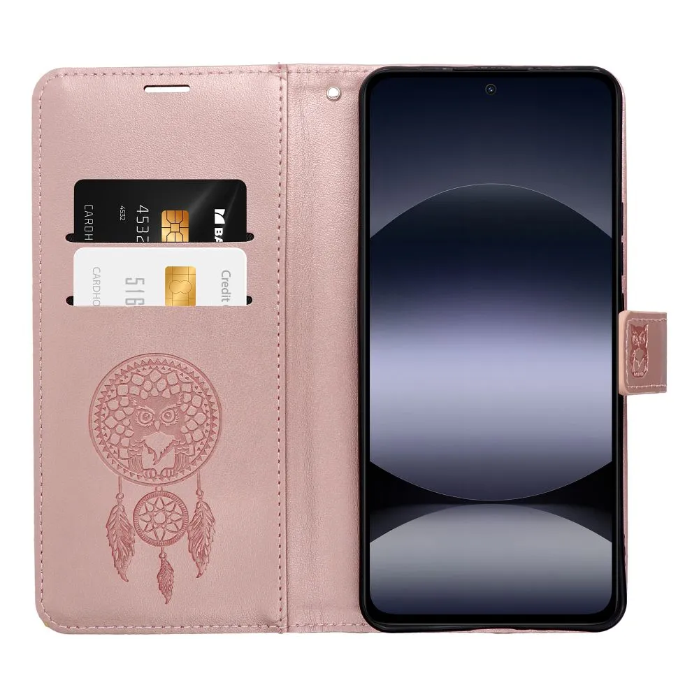 MEZZO Book case for XIAOMI Motorola G17 dreamcatcher rose gold - Image 5