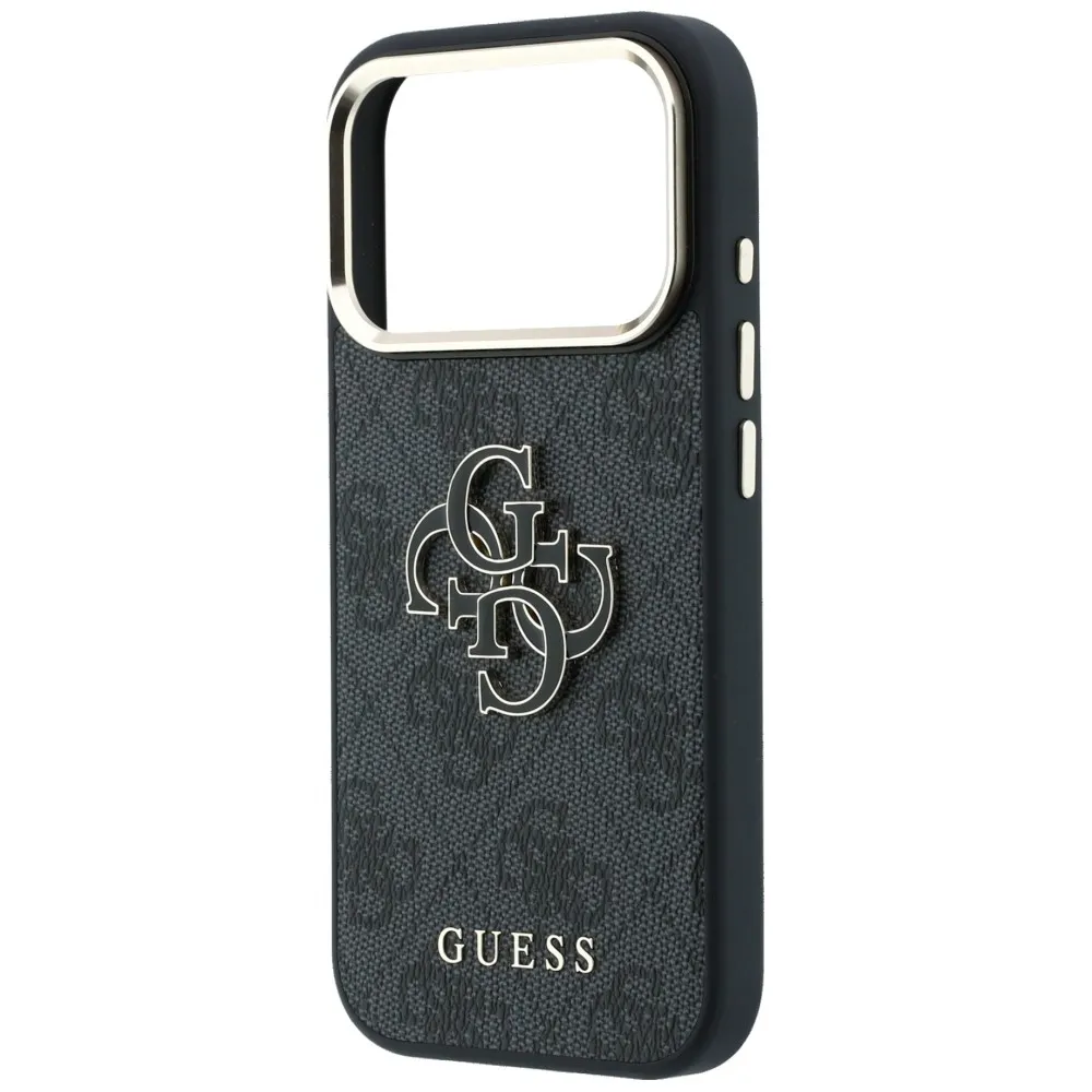 GUESS case for IPHONE 18 Pro / 17 Pro GUE005481 (PU FW Resin Logo) black - Image 6