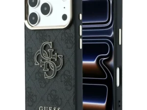 GUESS case for IPHONE 18 Pro Max / 17 Pro Max GUE005482 (PU FW Resin Logo) black