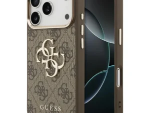 GUESS case for IPHONE 18 Pro / 17 Pro GUE005483 (PU W/ Big 4G Classic Logo) brown gold