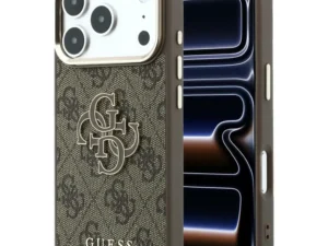 Case for IPHONE 18 Pro/17 Pro (Big Resin Logo 4G) brown