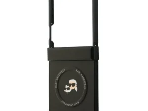 KARL LAGERFELD case for SAMSUNG Z Flip7 compatible with MagSafe KLHMZF7PSMLRKCK (PU K&C PINS) black