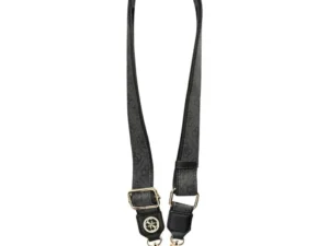 GUESS universal strap GUUCNP4DGMK (4G PU Strap Tether Patch Strass Metal Logo) black