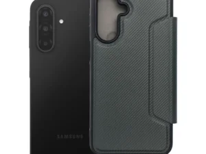 Flip case for Samsung A17 5G Razor Book dark green