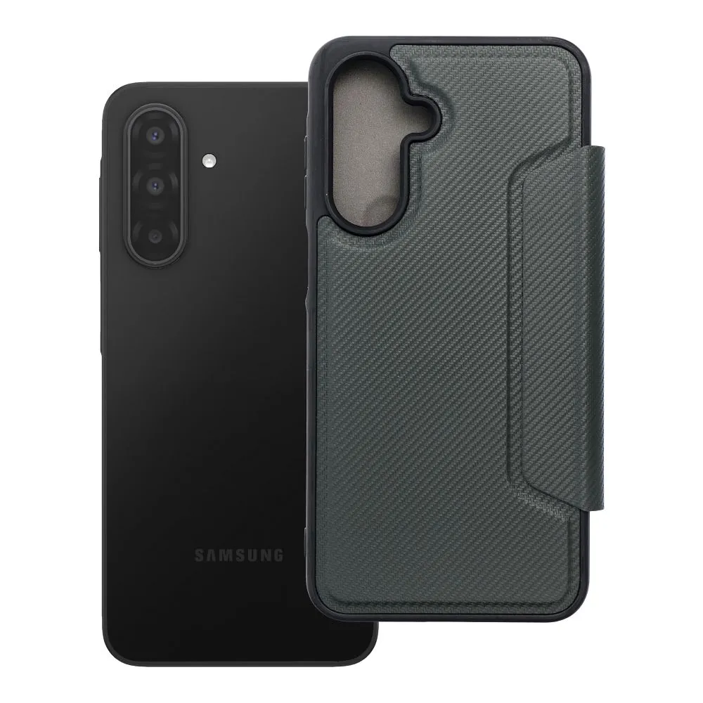 Flip case for Samsung A17 5G Razor Book dark green