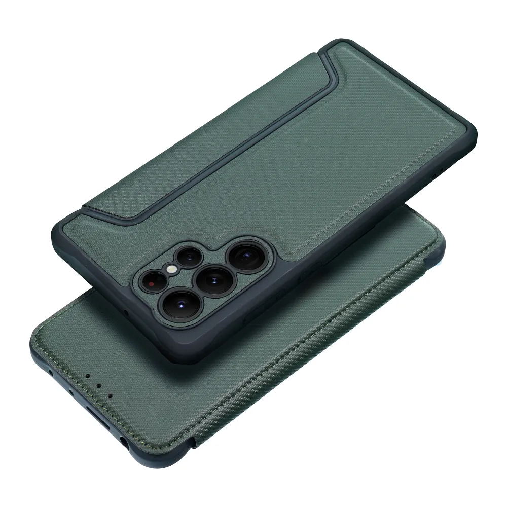 Flip case for Samsung A17 5G Razor Book dark green - Image 2