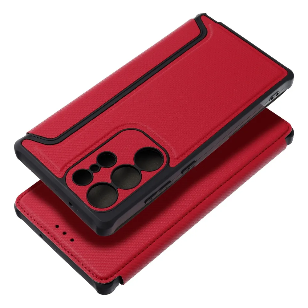 Flip case for Samsung A17 5G Razor Book red - 5. kép