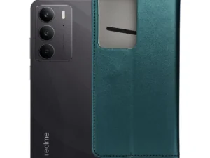 Flip case for Realme C75 Smart Magneto dark green