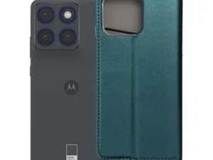 Flip case for Motorola EDGE 70 Smart Magneto dark green