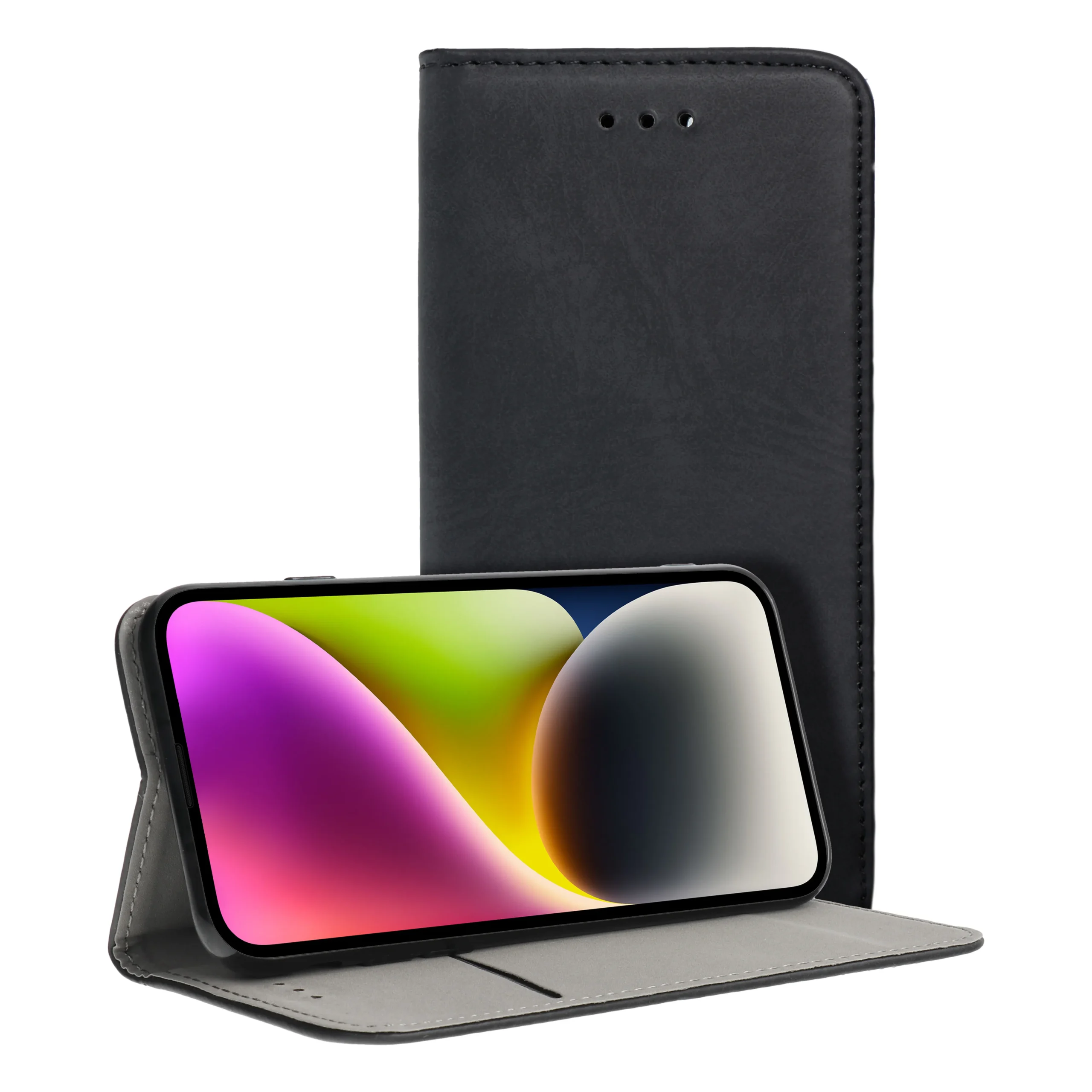 Flip case for Honor 600 LITE Smart Magneto black - 2. kép