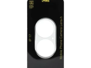 5D Full Glue Camera Tempered Glass - for iPhone 17 Transparent