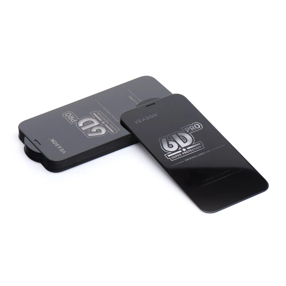 6D Veason Pro Glass (SET 10in1) - for Iphone 17 black - Image 8