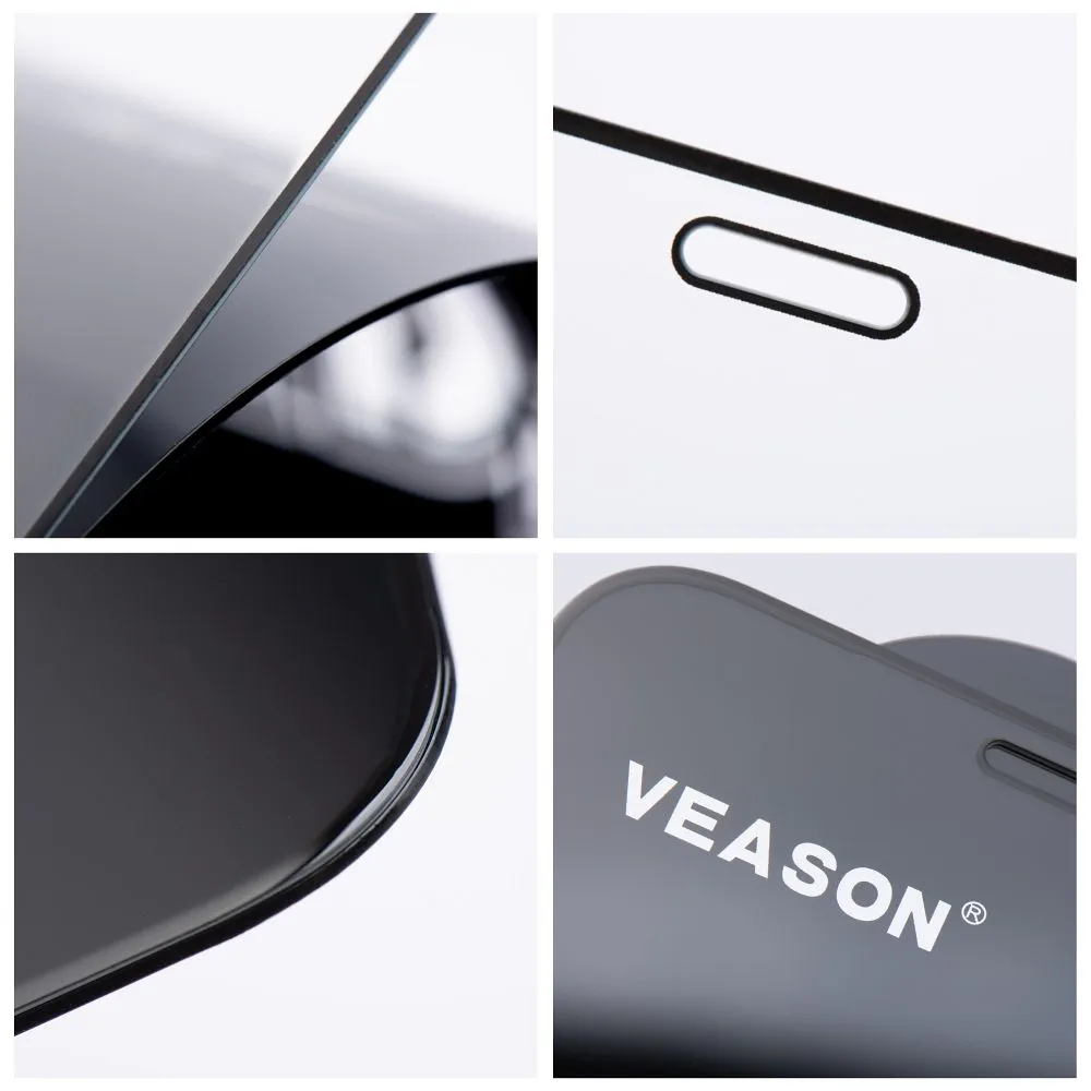 6D Veason Pro Glass (SET 10in1) - for Iphone 17 black - Image 5