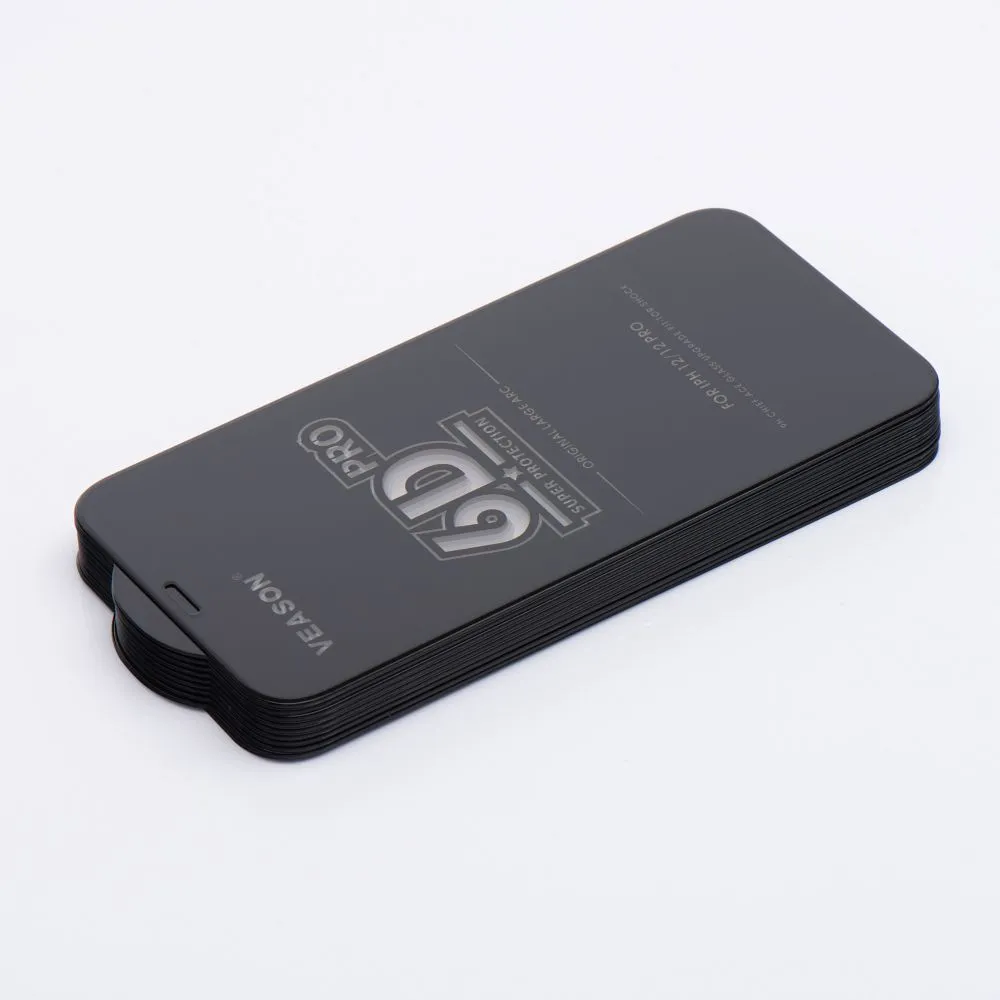 6D Pro Veason Glass (SET 10in1) - for Iphone 17 Pro / 18 Pro black - Image 5