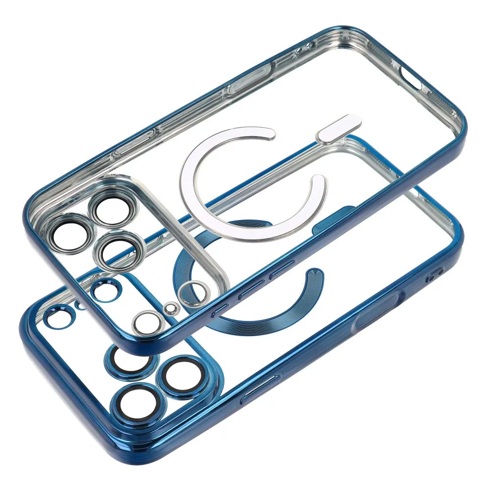 Case for iPhone 18 Pro Max / 17 Pro Max Electro Mag Cover compatible with MagSafe navy blue - Image 2