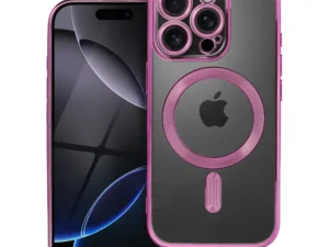 Case for iPhone 16 PRO Electro Mag Cover compatible with MagSafe pink
