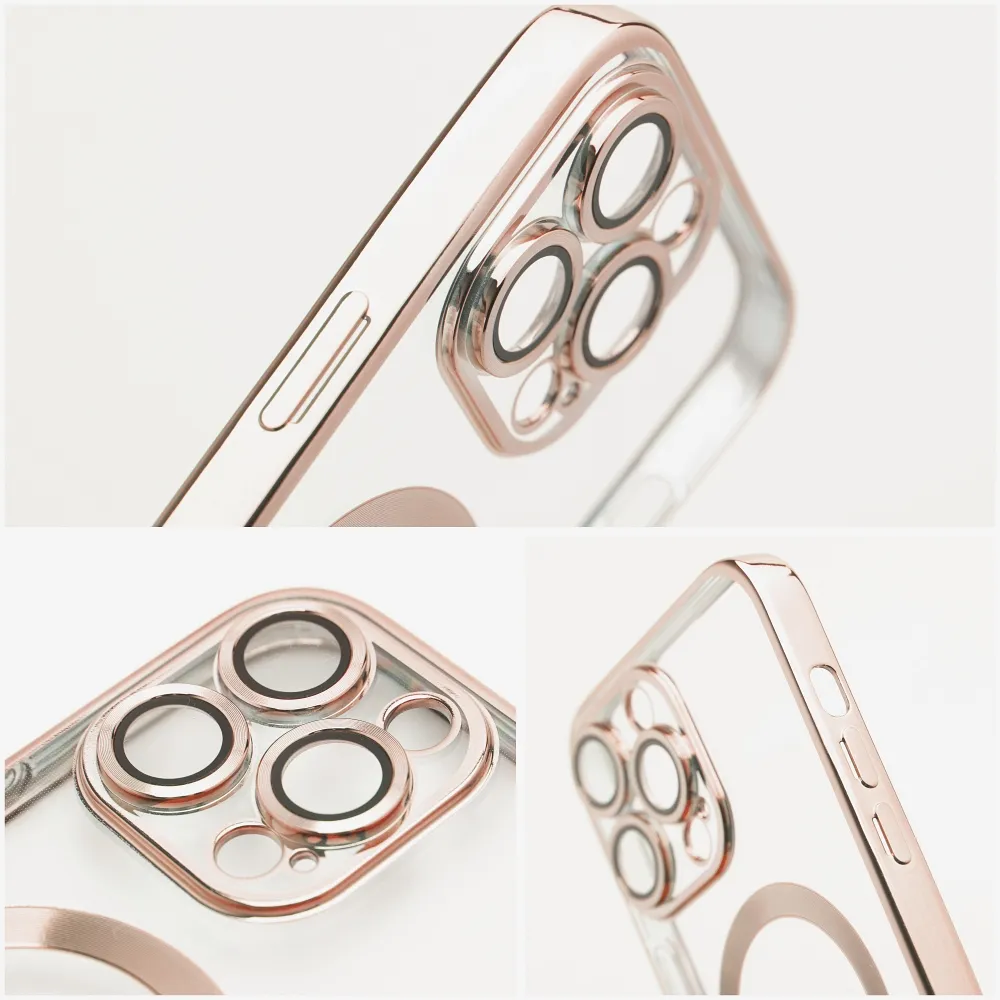 Case for iPhone SE 2025 Electro Mag Cover compatible with MagSafe brown