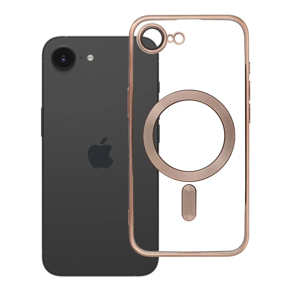 Case for iPhone SE 2025 Electro Mag Cover compatible with MagSafe brown - 2. kép