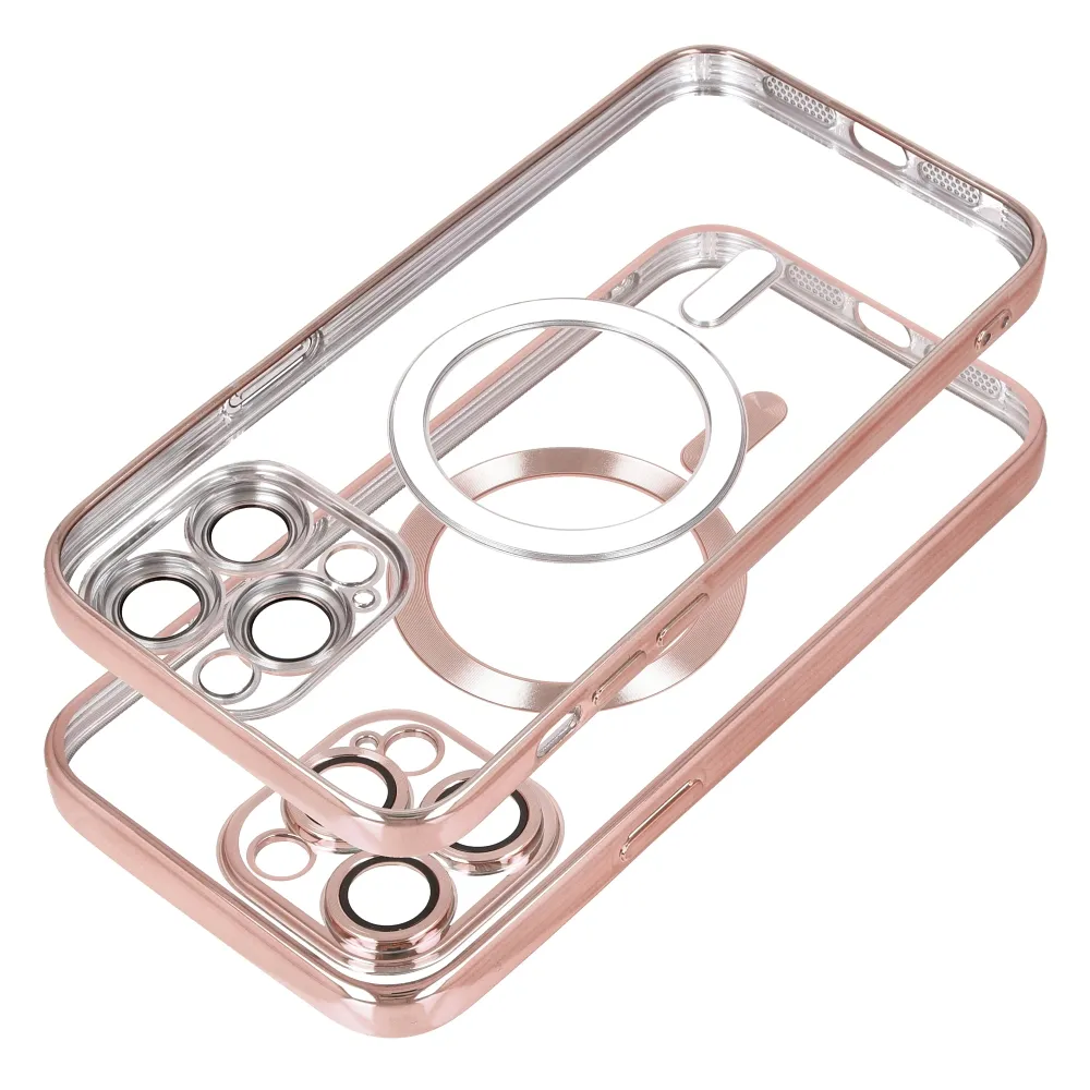 Case for iPhone SE 2025 Electro Mag Cover compatible with MagSafe brown - 5. kép