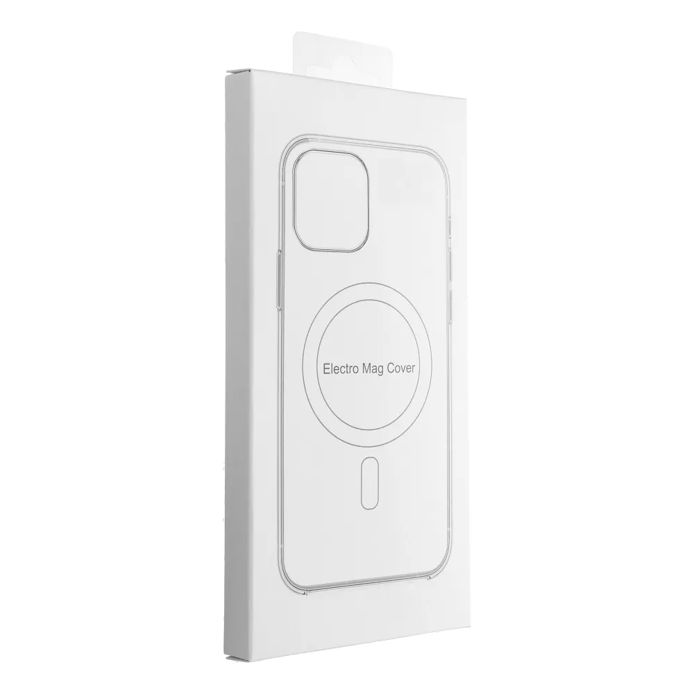 Case for Samsung S25 EDGE Electro Mag Cover compatible with MagSafe silver - Image 8