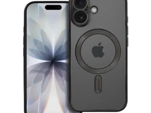 Case for iPhone 17 Electro Mag Cover compatible with MagSafe black