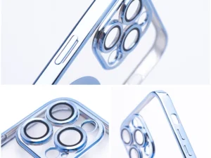 Case for Samsung A57 Electro Mag Cover compatible with MagSafe titanium blue