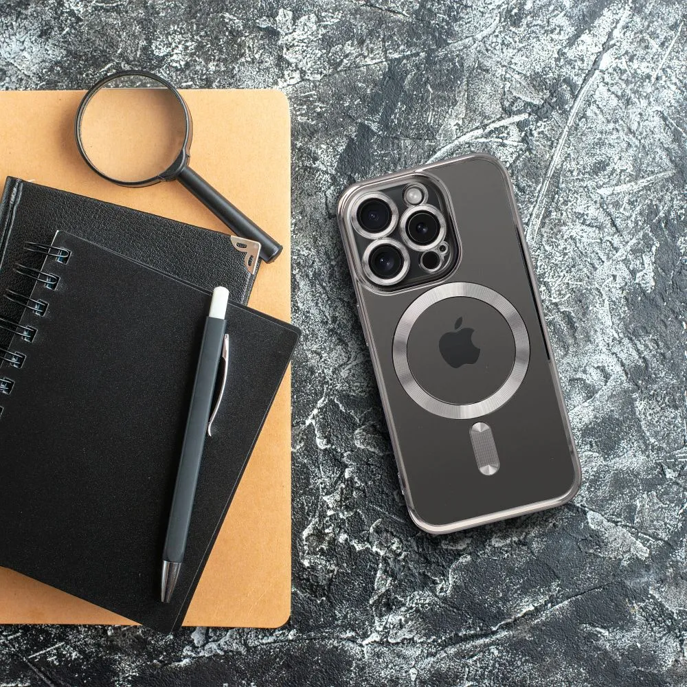 Case for Samsung A37 Electro Mag Cover compatible with MagSafe titanium - 6. kép