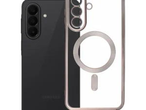 Case for Samsung A27 Electro Mag Cover case compatible with MagSafe titanium grey