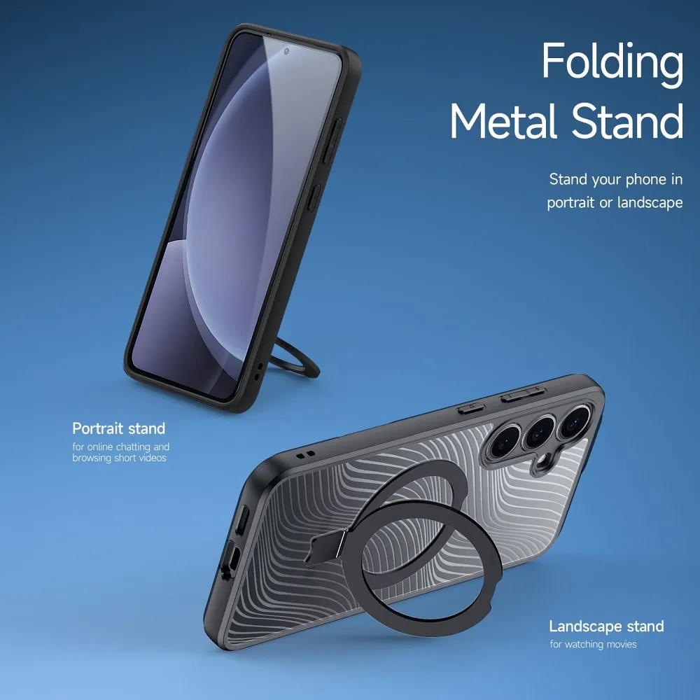 DUX DUCIS case AIMO MAG compatible with MagSafe for SAMSUNG S25 Plus black - Image 4