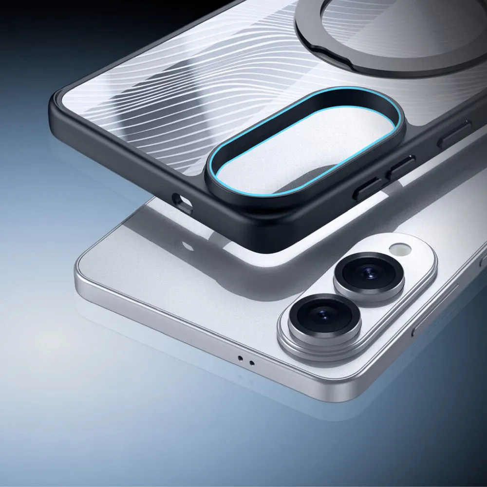 DUX DUCIS AIMO MAG tok, MagSafe kompatibilis SAMSUNG S25 Edge készülékhez, fekete - Image 7