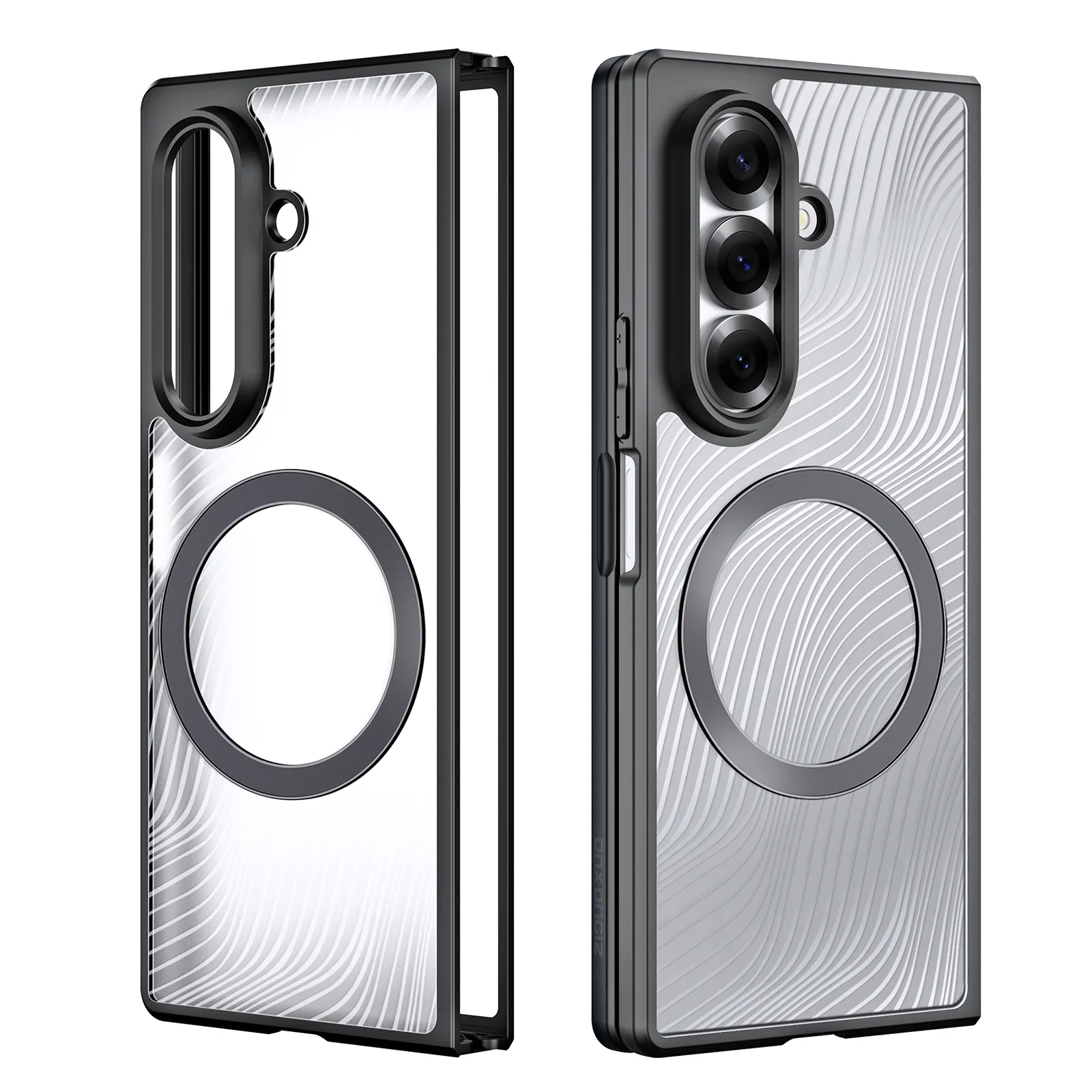 DUX DUCIS case AIMO MAG compatible with MagSafe for SAMSUNG Fold7 black - Image 2