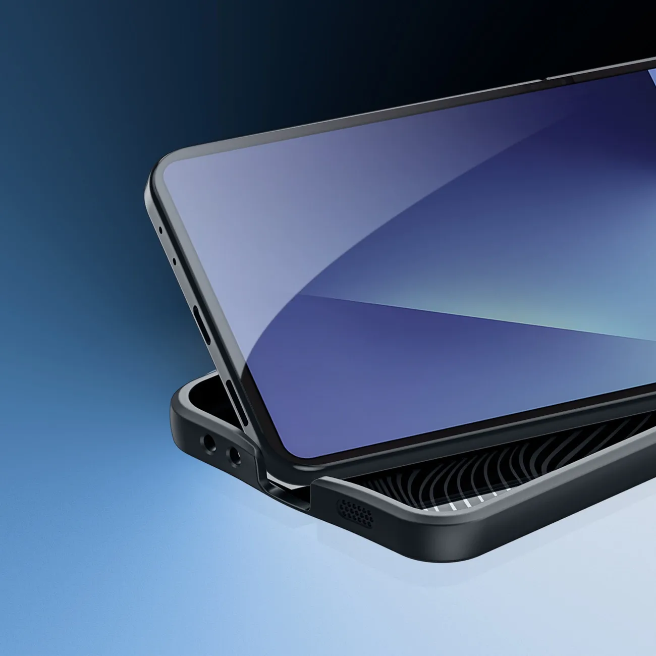 DUX DUCIS case AIMO for SAMSUNG Z Flip7 (Full Window Version) black - Image 5