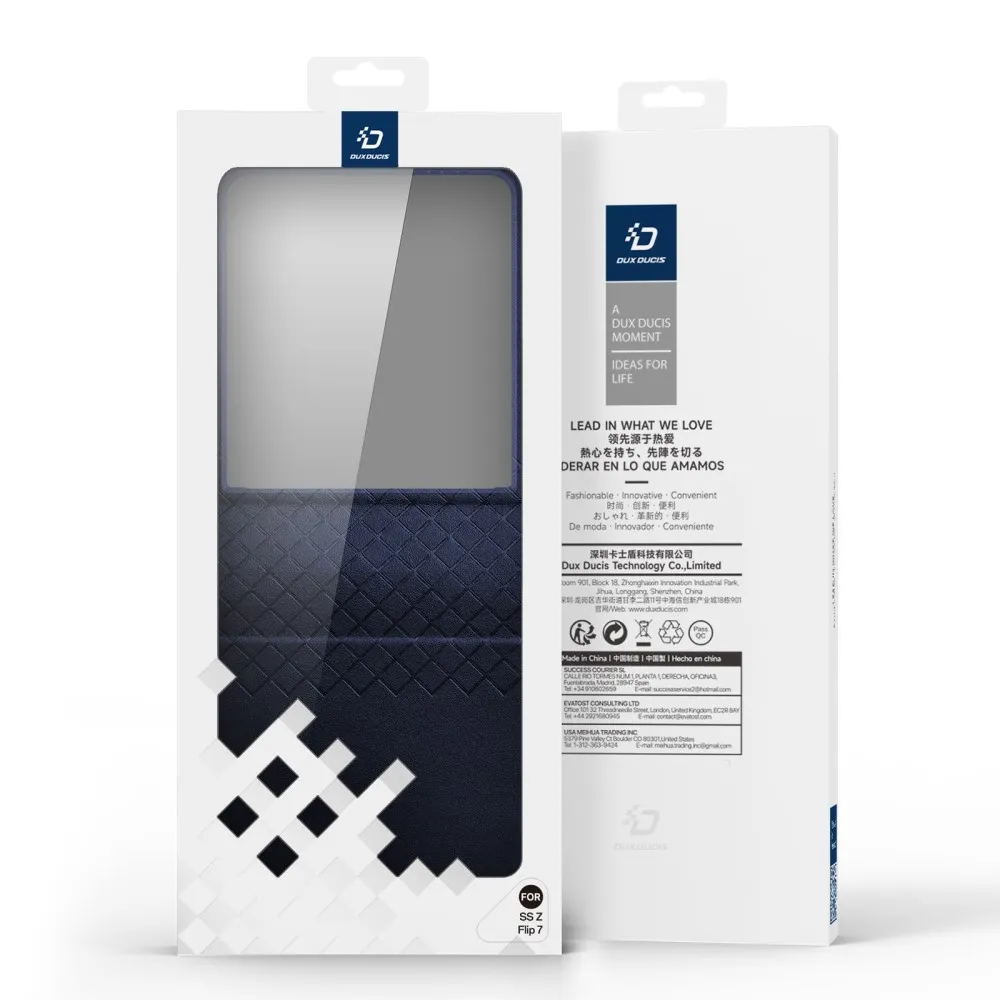 DUX DUCIS case BRIL for SAMSUNG Z Flip7 5G blue - Image 9