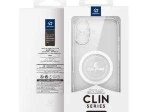 DUX DUCIS case CLIN MAG compatible with MagSafe for IPHONE 17 transparent