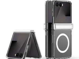 DUX DUCIS case CLIN MAG compatible with MagSafe for SAMSUNG Z Flip 8 transparent