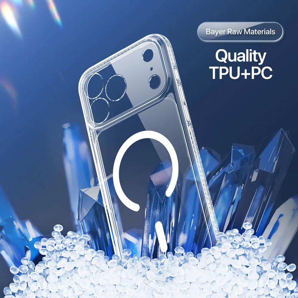 DUX DUCIS case CLIN MAG compatible with MagSafe for iPhone 18 Pro Max / 17 Pro Max transparent - Image 7