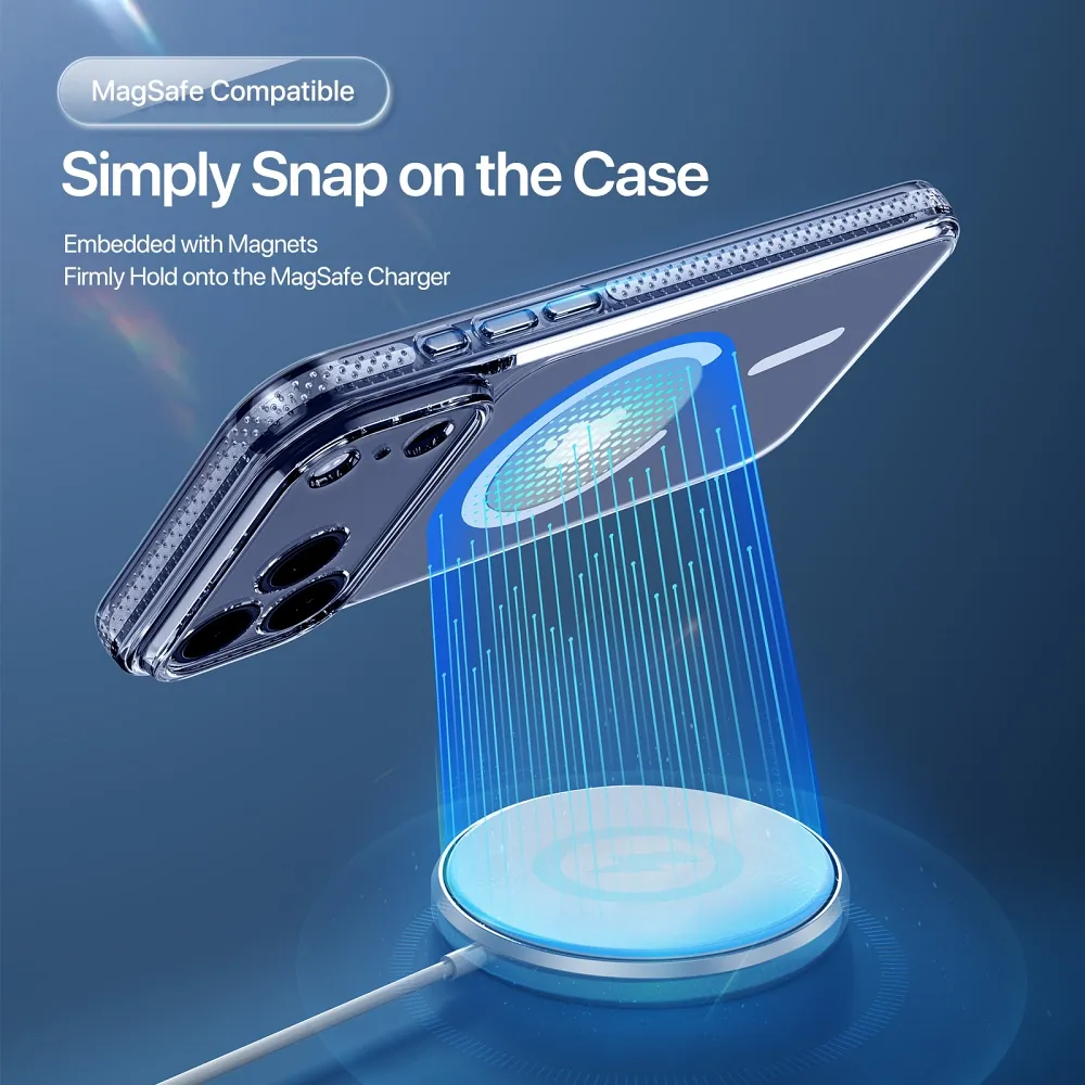 DUX DUCIS case CLIN MAG compatible with MagSafe for iPhone 18 Pro Max / 17 Pro Max transparent - Image 4